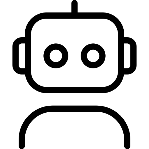 simple icon depictig a robot.txt
